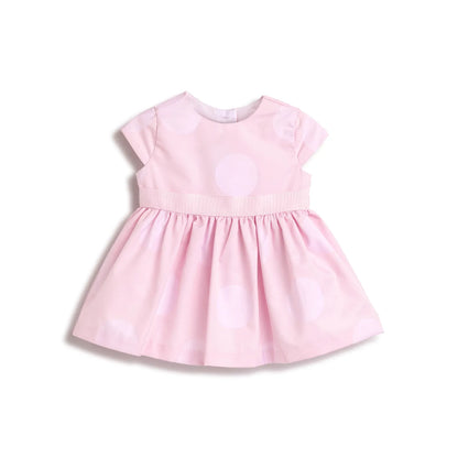 Girls Pink Embellished Dress
