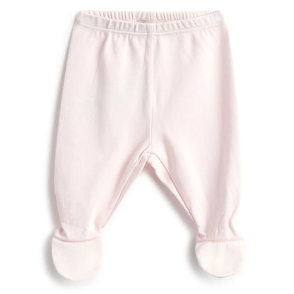 Girls Pink Embellished Smock with Leggings