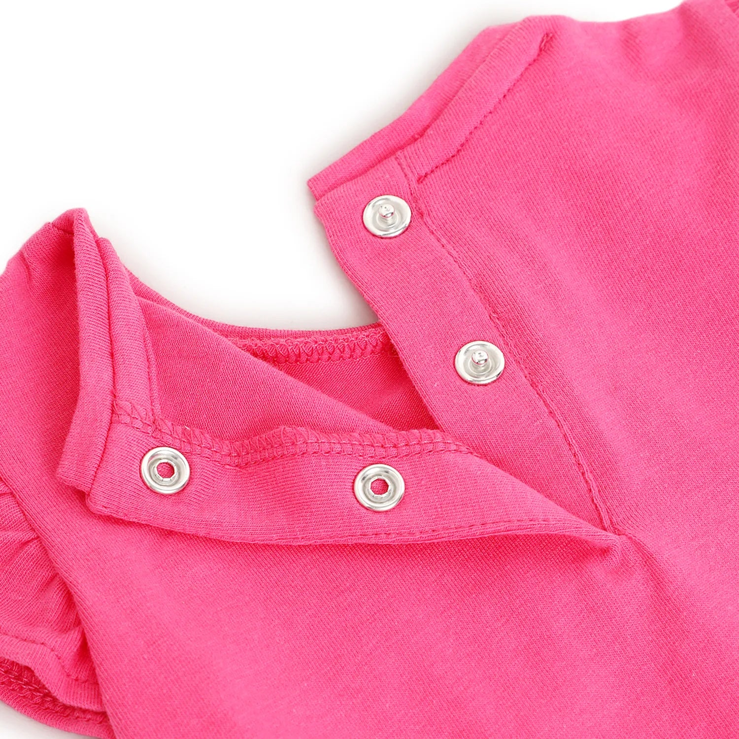 Girls Pink Graphic Printed Top