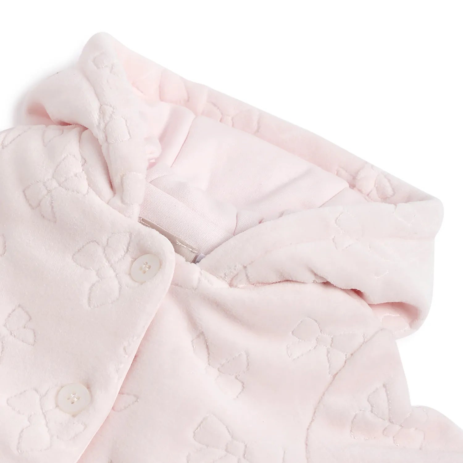 Girls Pink Hooded Cardigan