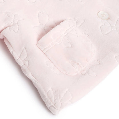 Girls Pink Hooded Cardigan