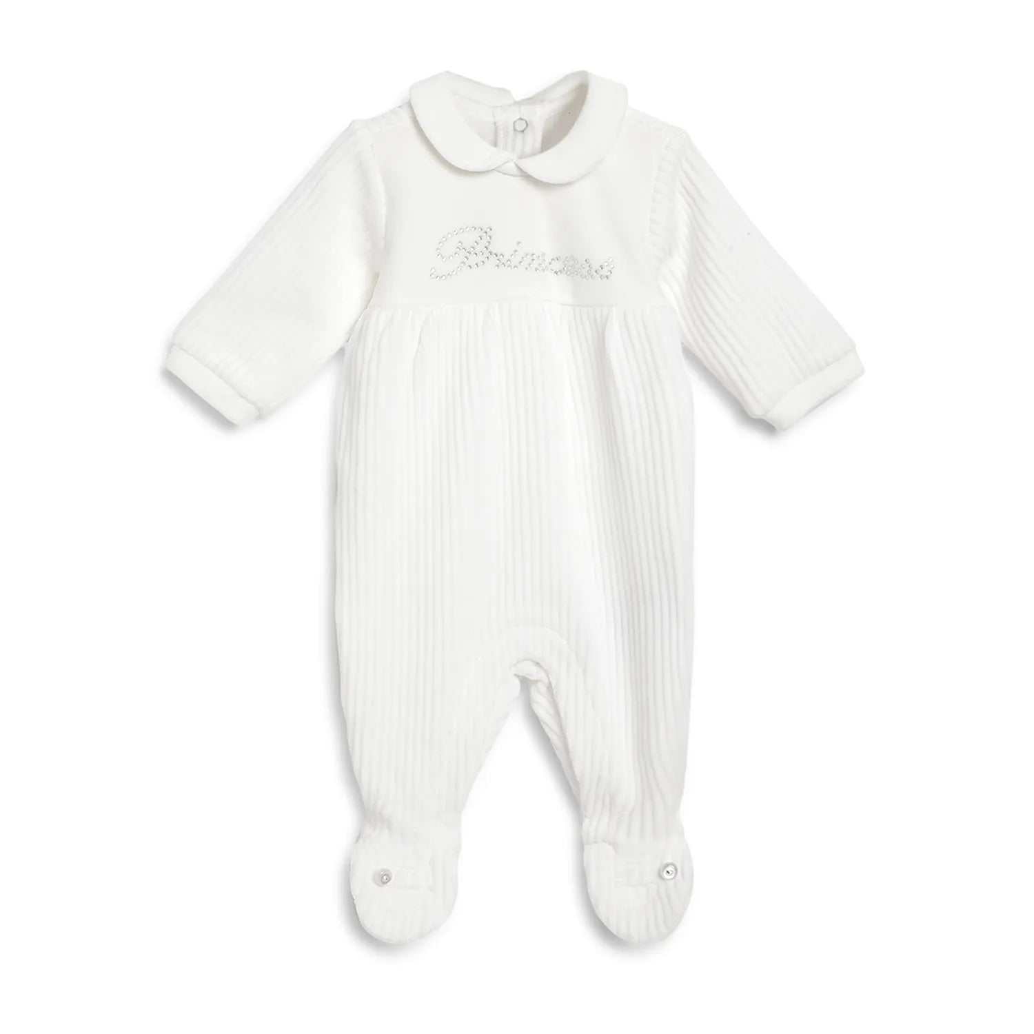 Girls Pink Leg Opening Babysuit