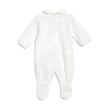 Girls Pink Leg Opening Babysuit