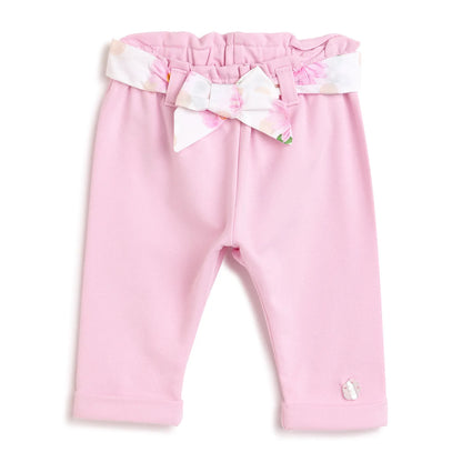 Girls Pink Relaxed Trousers