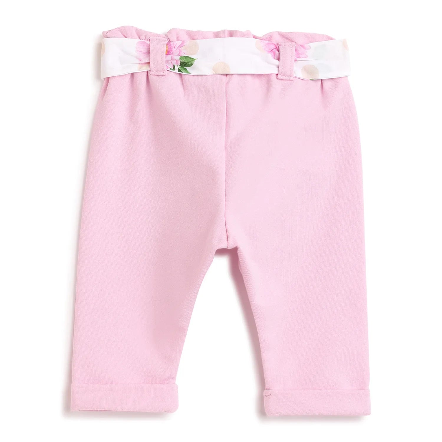 Girls Pink Relaxed Trousers