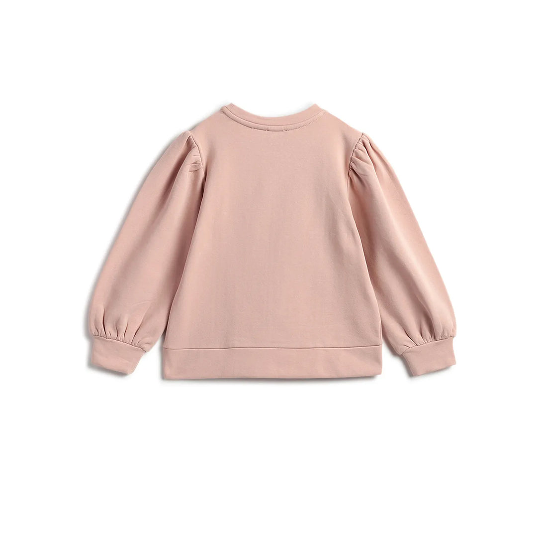 Girls Pink Sweatshirt with Checked Leggings