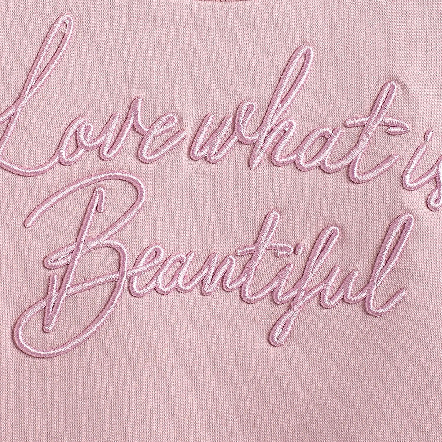 Girls Pink Sweatshirt with Trousers