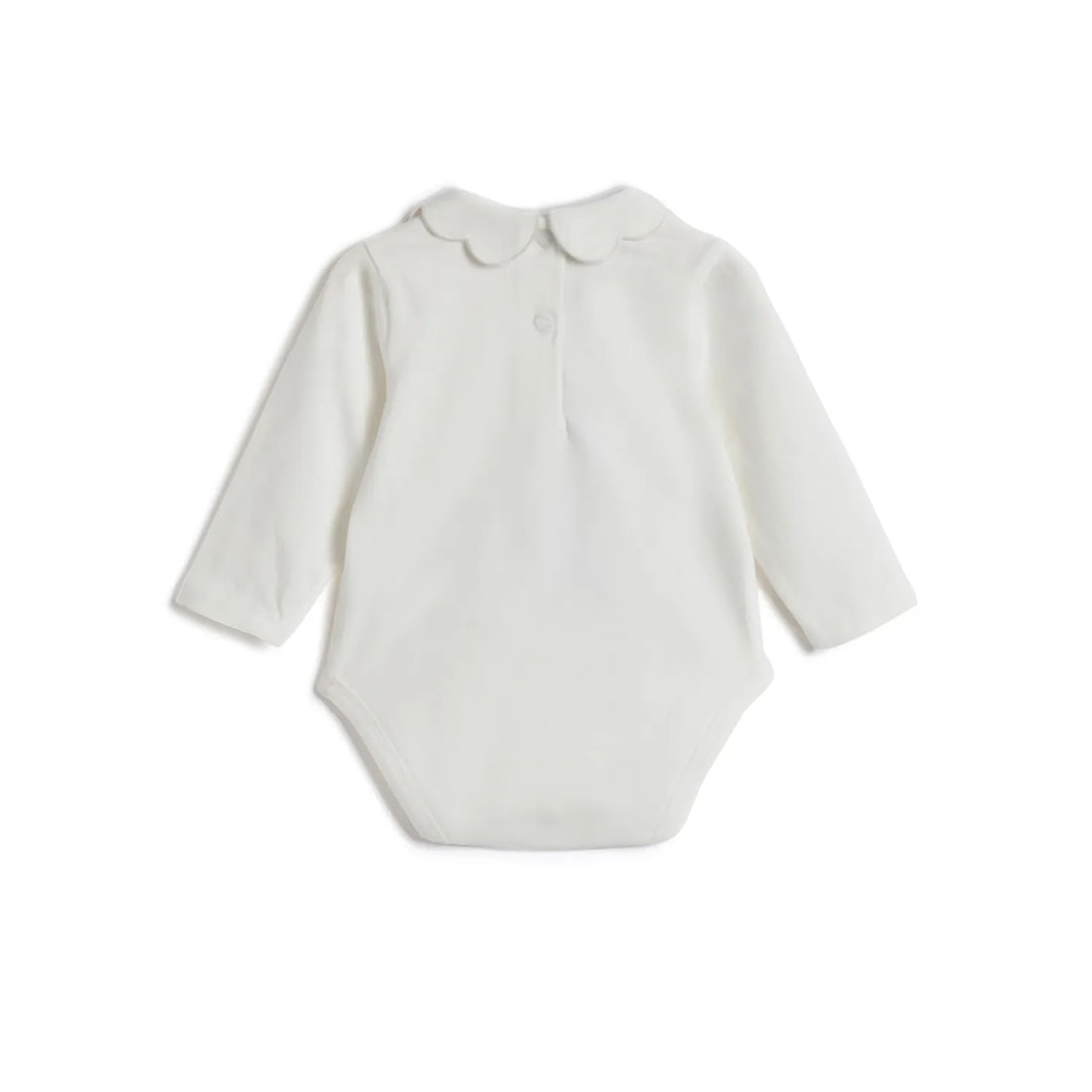 Girls Plain Solid Bodysuit Top