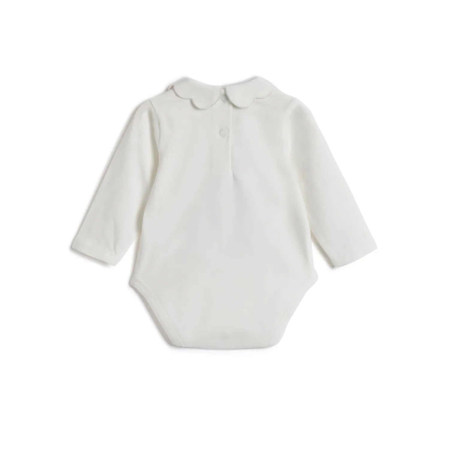 Girls Plain Solid Bodysuit Top