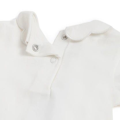 Girls Plain Solid Bodysuit Top