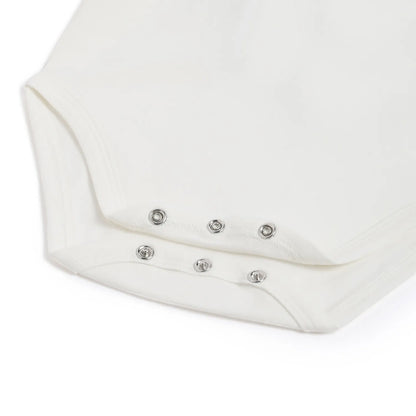 Girls Plain Solid Bodysuit Top