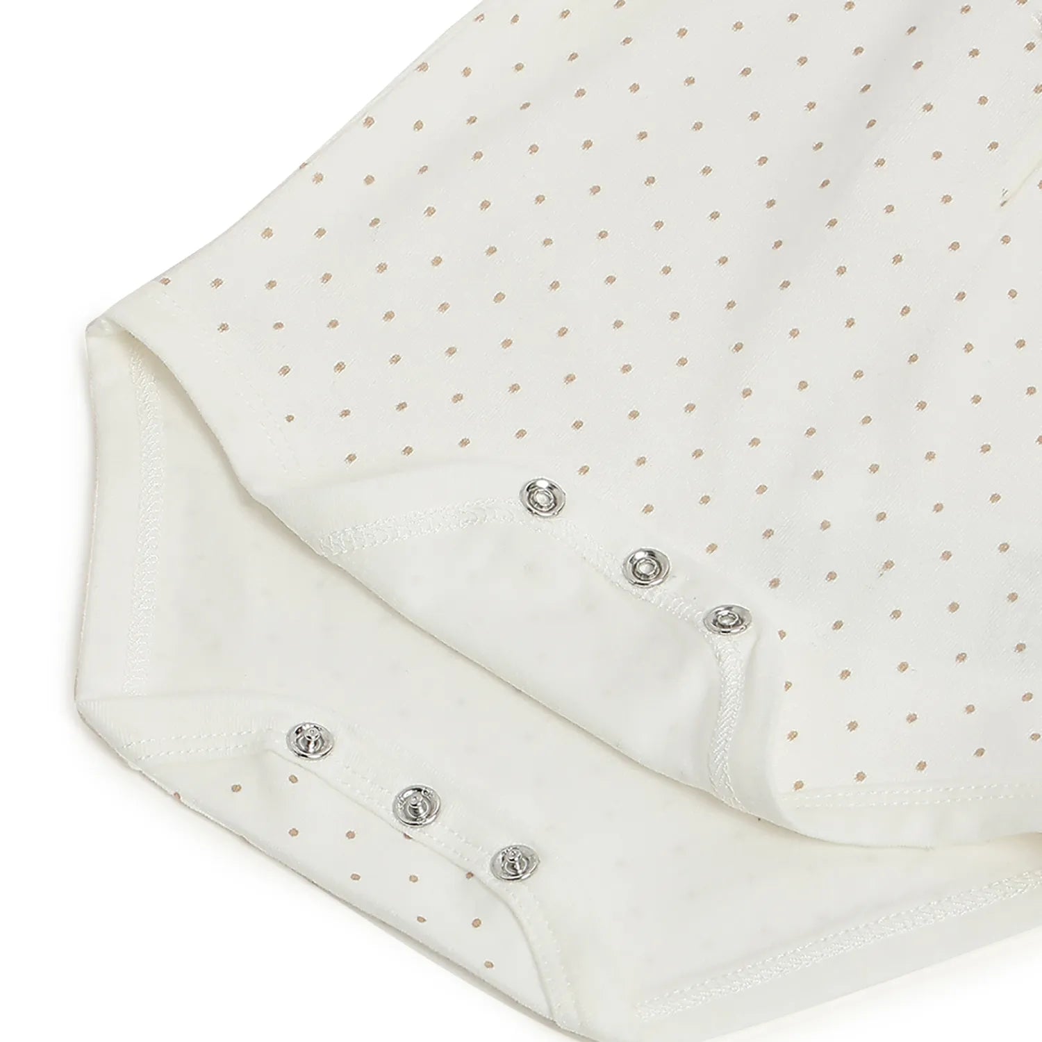 Girls Polka Dot Printed Bodysuit Top