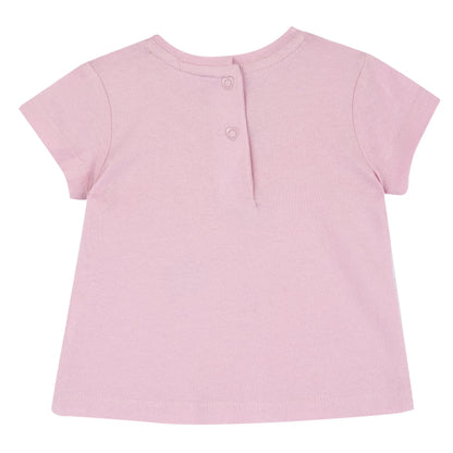 Girls Printed Cotton T-shirt
