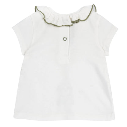 Girls Printed Knitted T-shirt