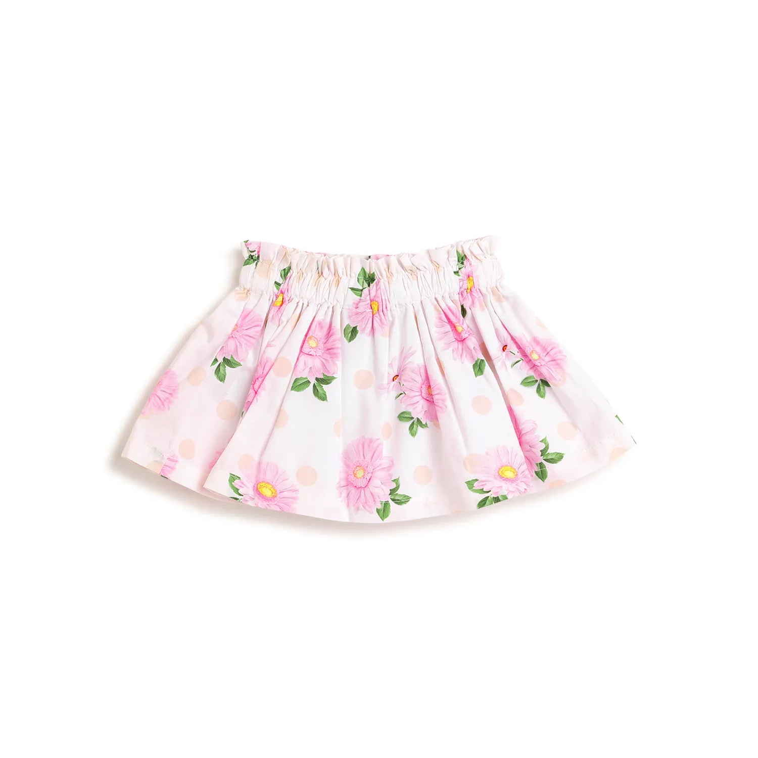 Girls Printed Mini Skirt