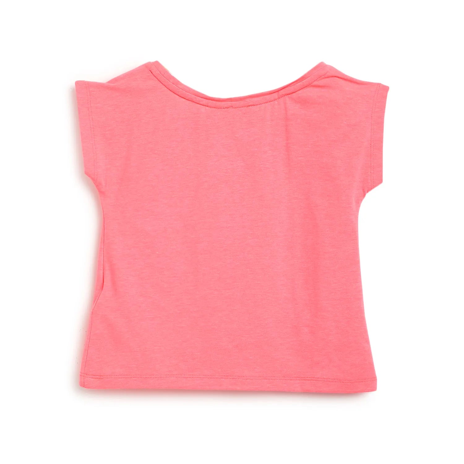 Girls Printed T-shirt with Shorts