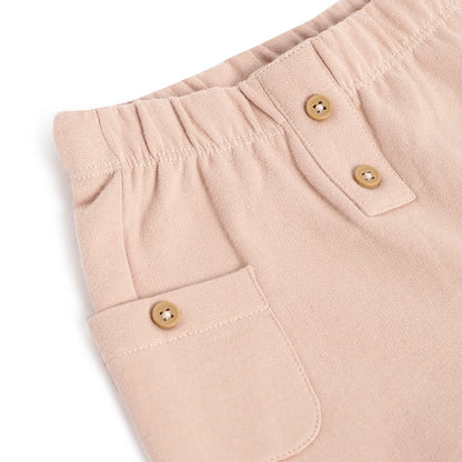 Girls Relaxed Fit Pleated Joggers