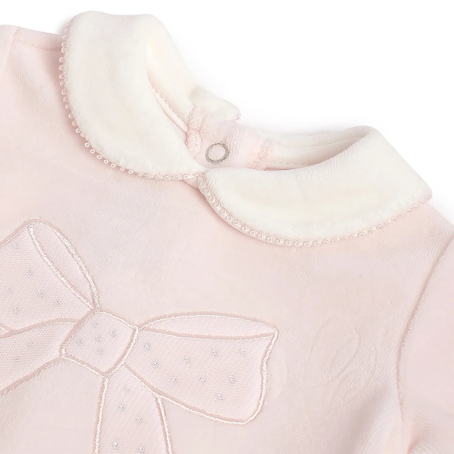 Girls Self Design Sweatshirt With Leggings