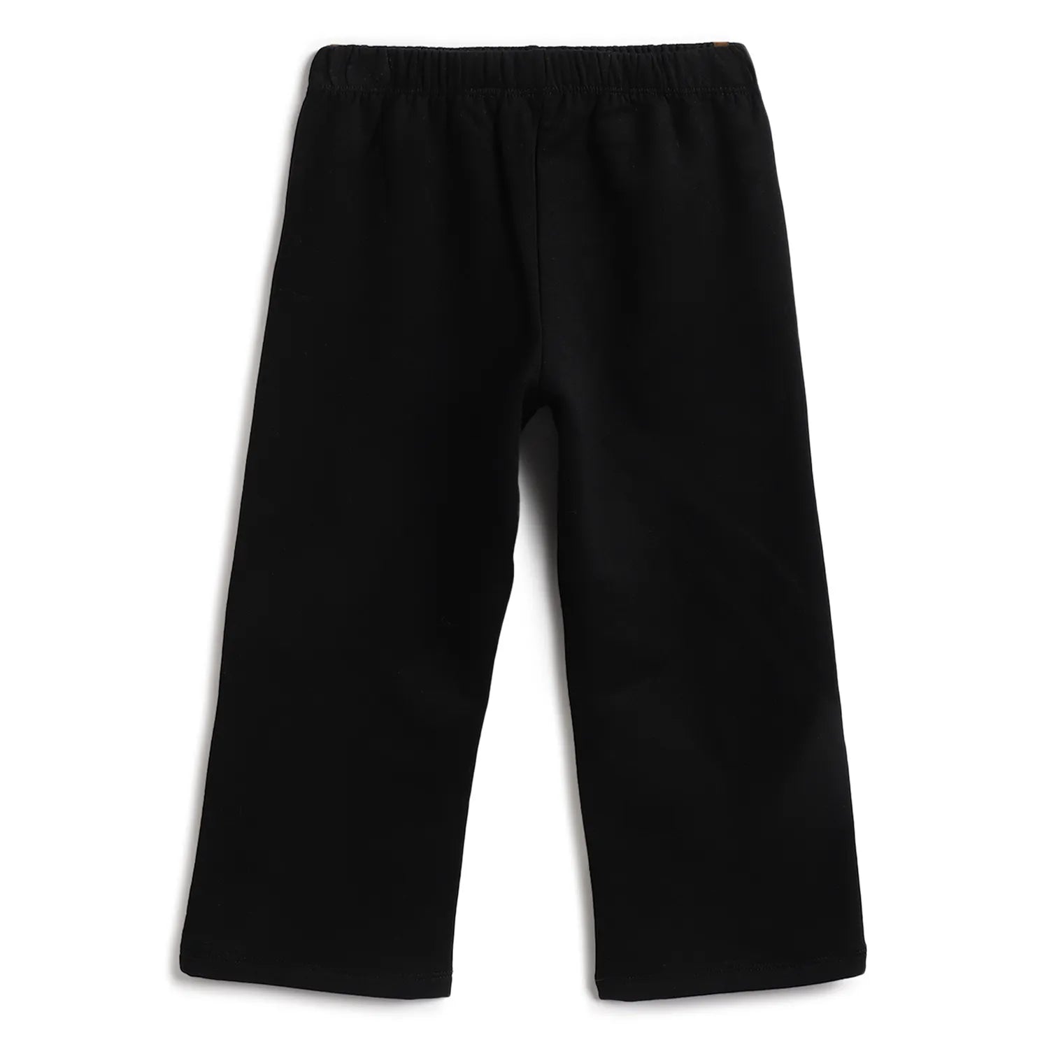 Girls Self Design Sweatshirt with Trousers