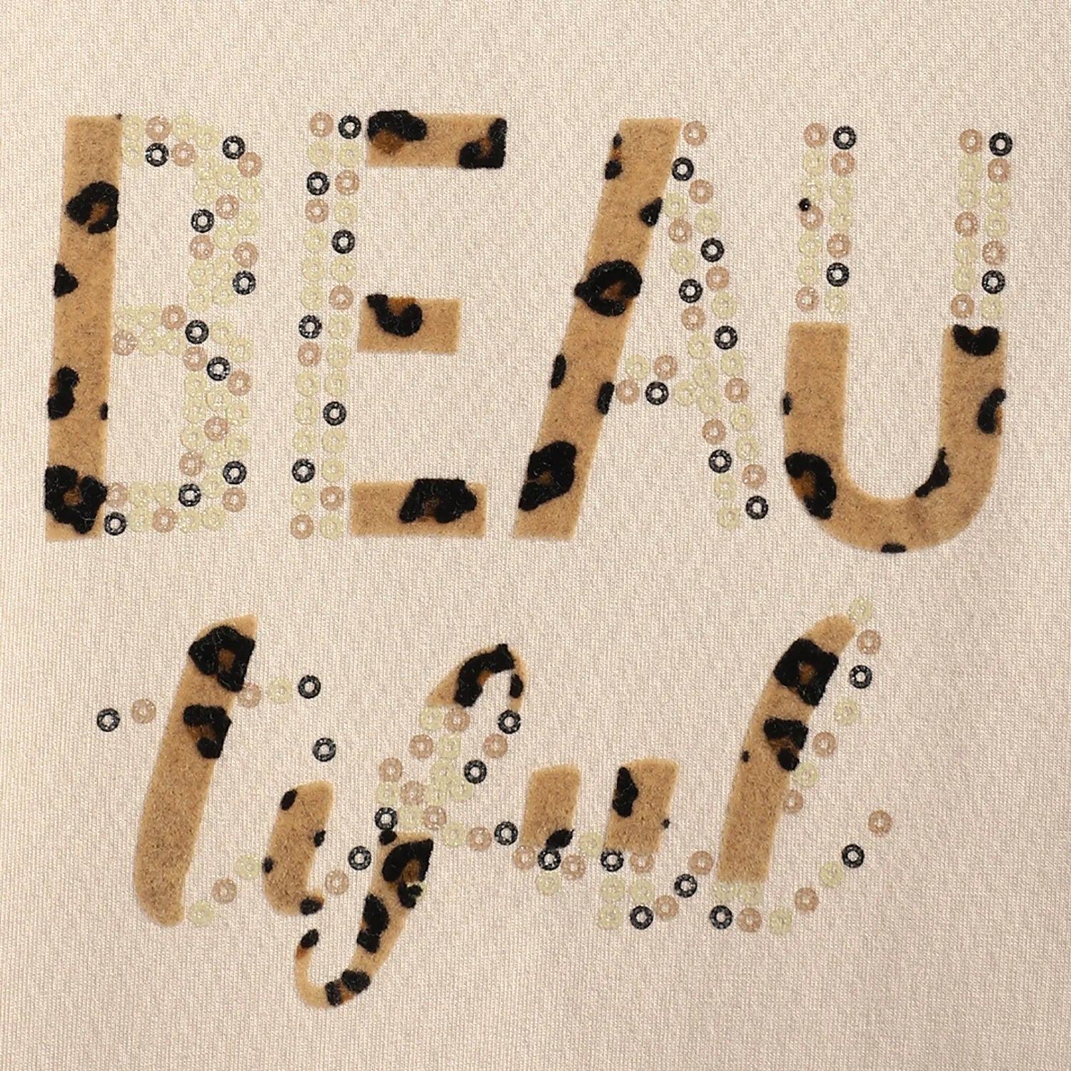 Girls Self Design Sweatshirt with Trousers