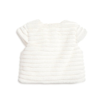 Girls Striped Longline Puffer Jacket