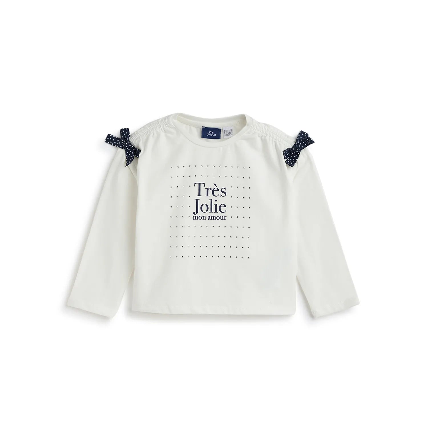 Girls Typography Printed T-shirt