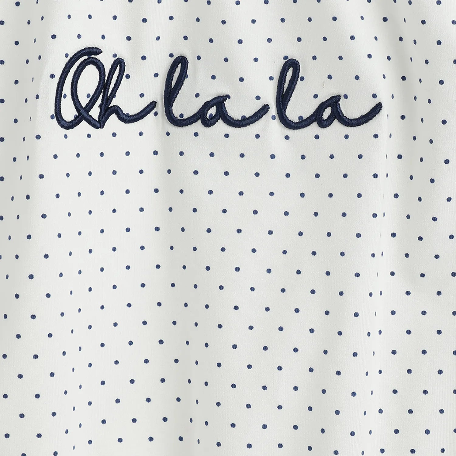 Girls White &amp; Blue Printed T-shirt