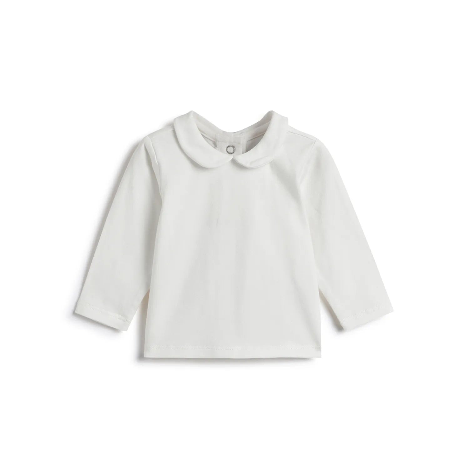 Girls White &amp; Brown T-shirt with Dress