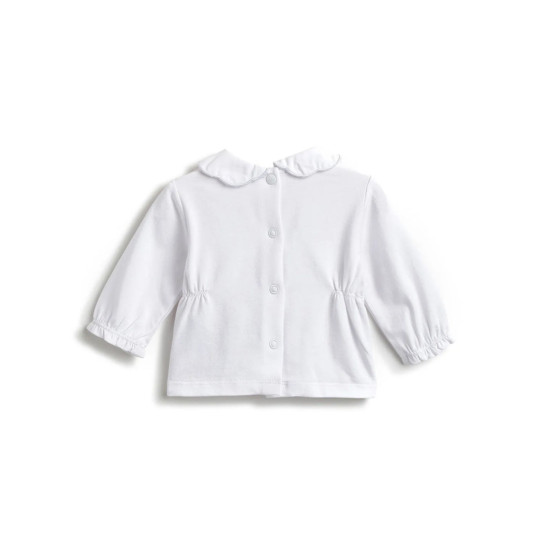 Girls White &amp; Pink Top With Leggings