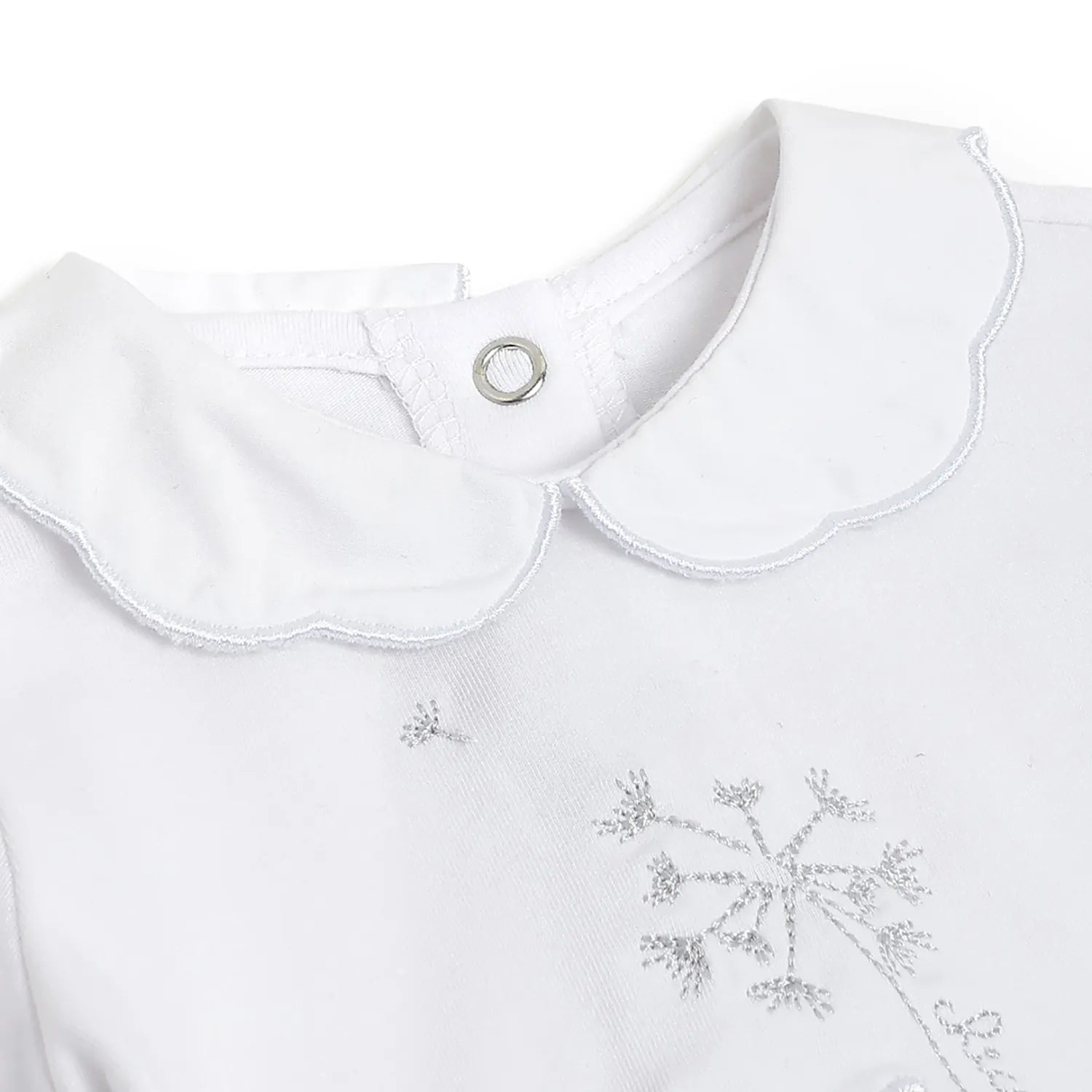 Girls White &amp; Pink Top With Leggings