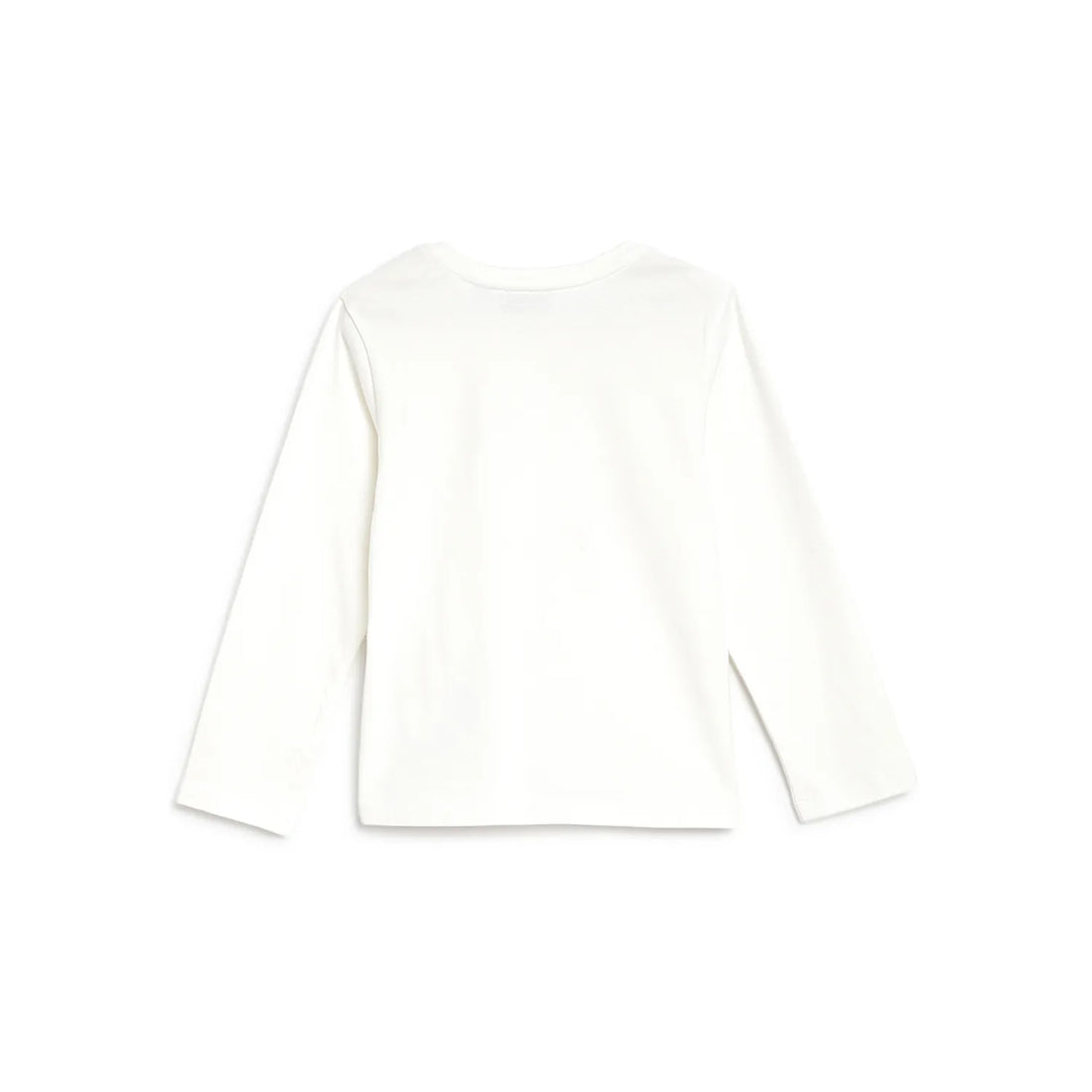 Girls White &amp; Red Embellished T-shirt