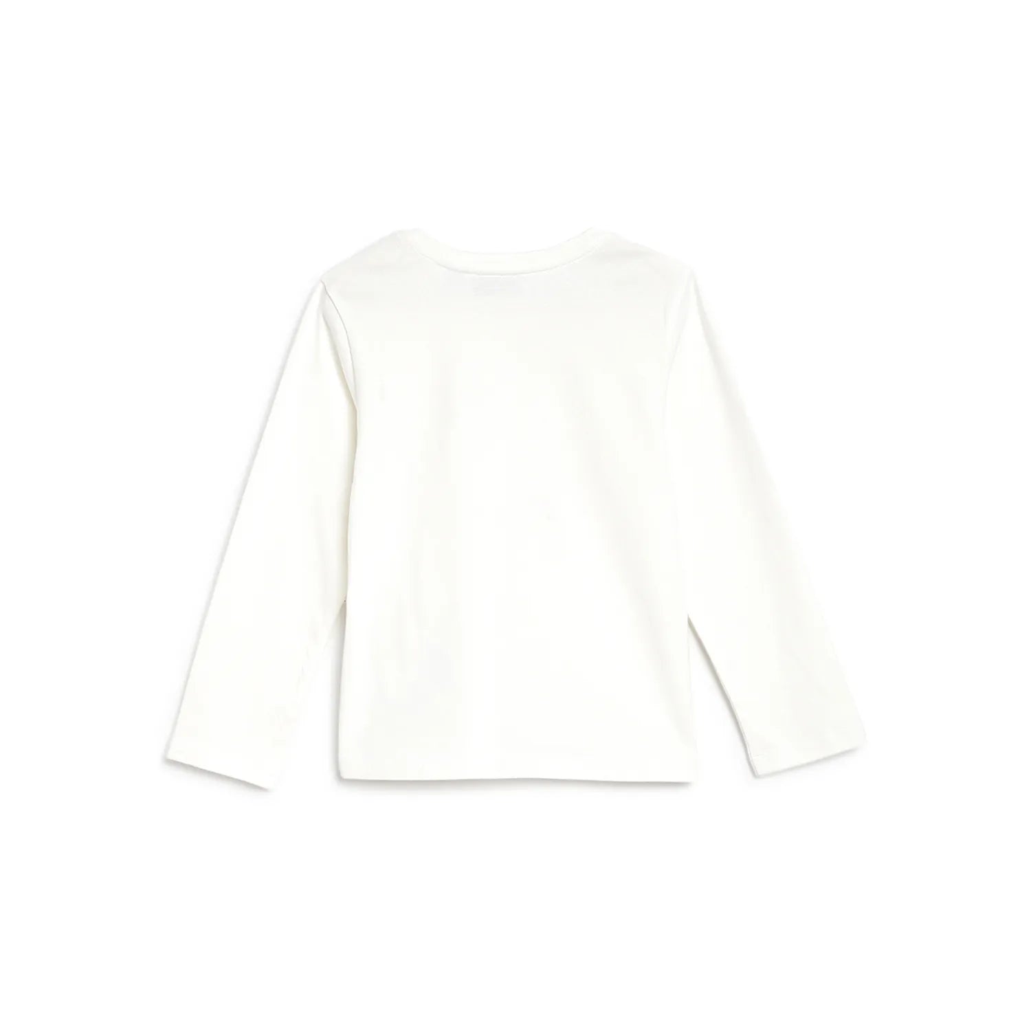 Girls White &amp; Red Embellished T-shirt