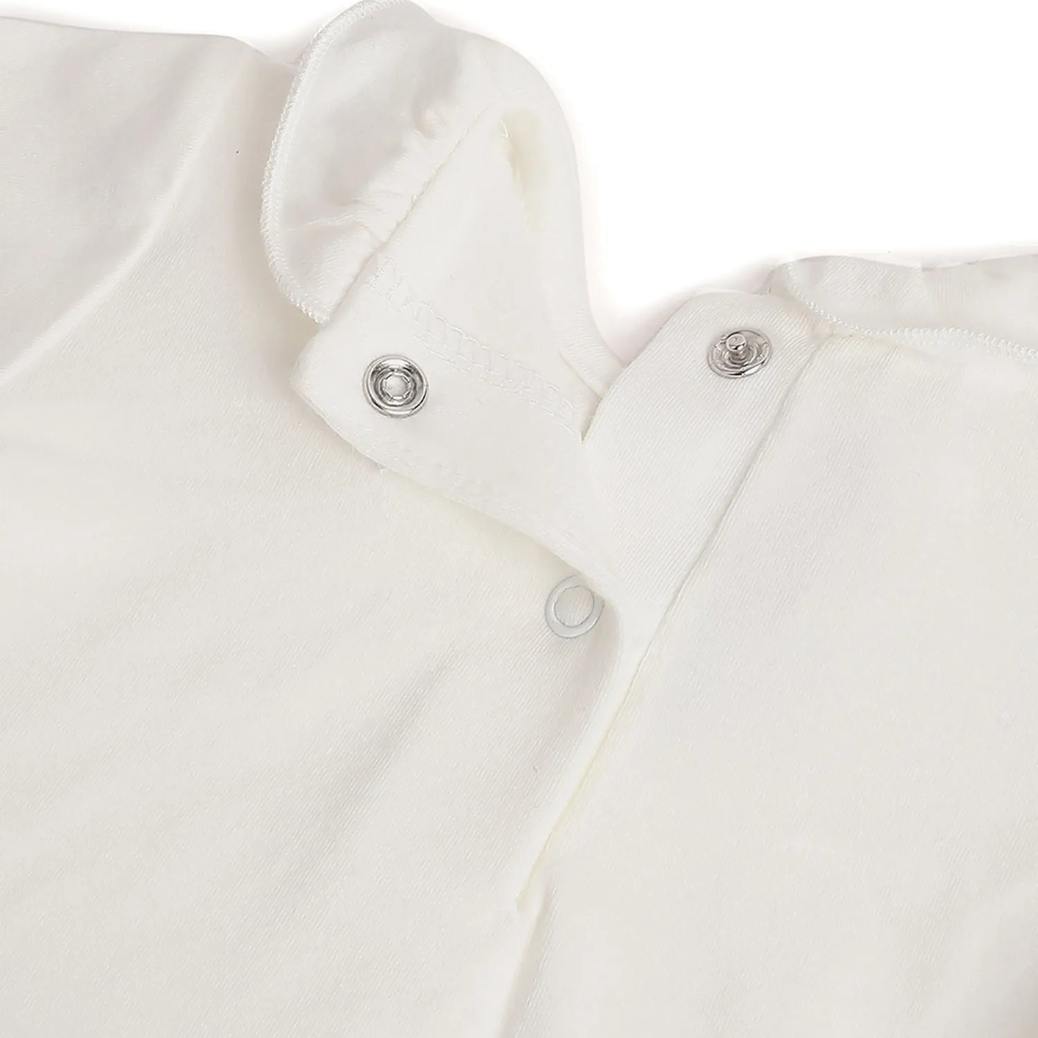 Girls White Bodysuit with Dungaree