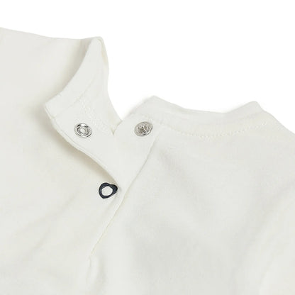 Girls White Embellished T-shirt