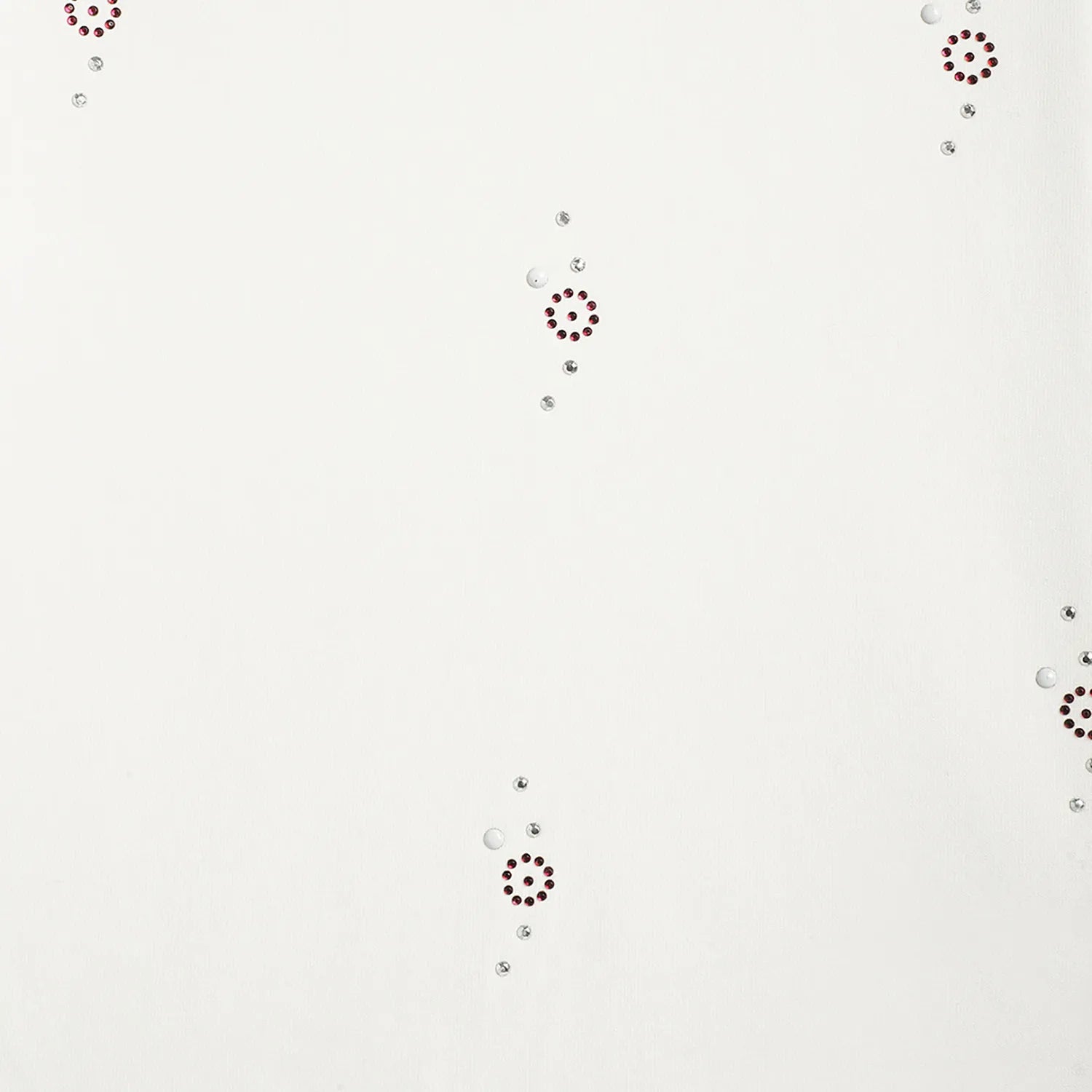 Girls White Embellished T-shirt