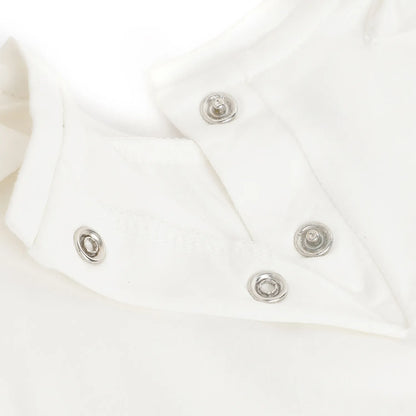 Girls White Embellished T-shirt