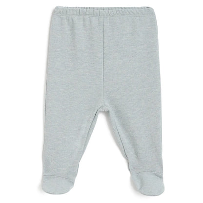 Girls White Embroidered Sweatshirt With Legging