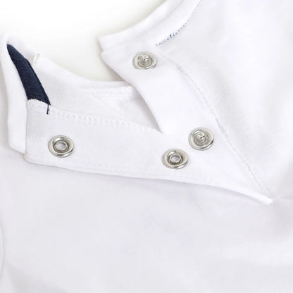 Girls White Graphic Printed T-shirt