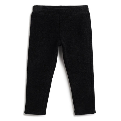 Girls White Top with Black Legging