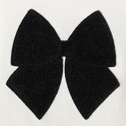 Girls White Top with Black Legging