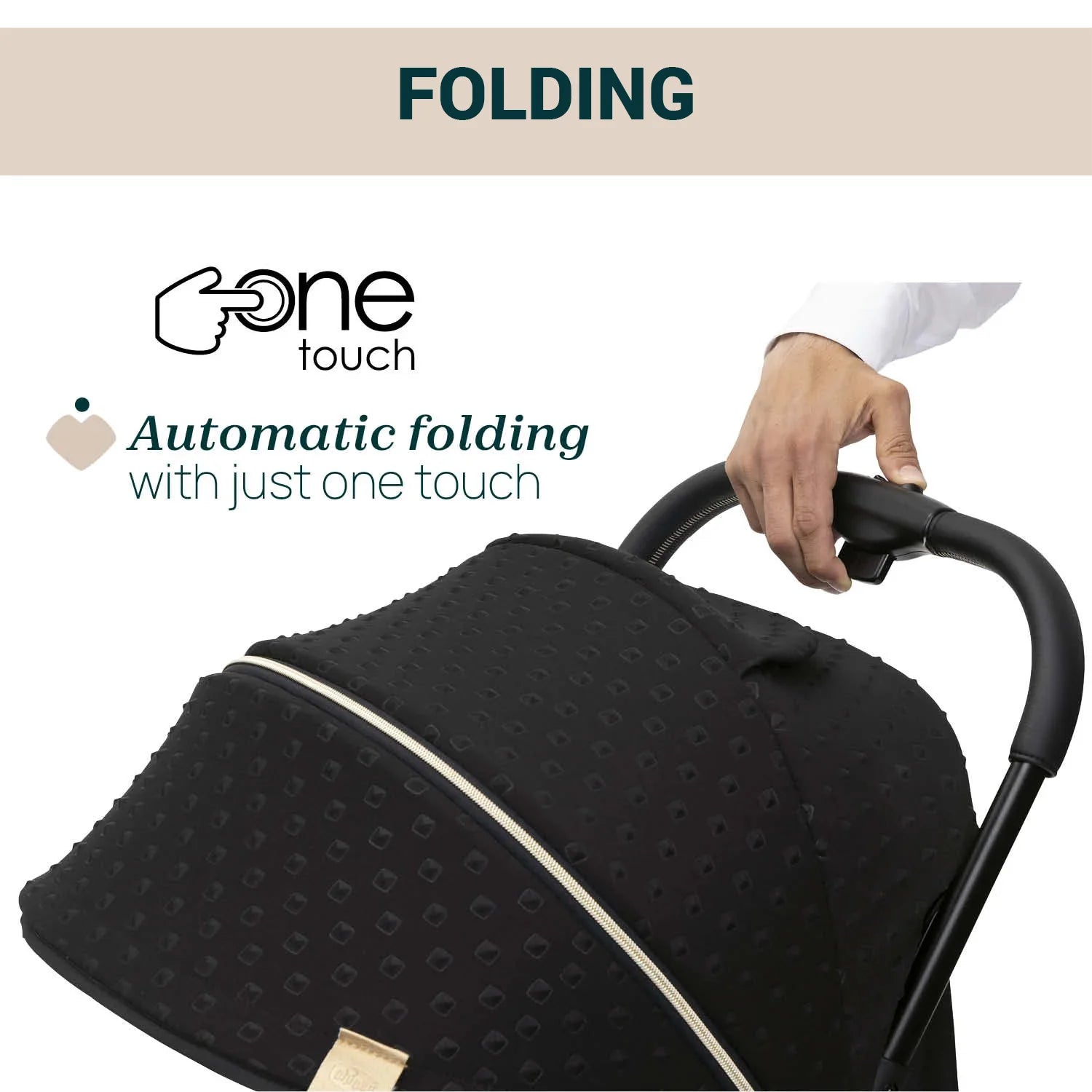 Goody XPlus Black Re Lux Stroller