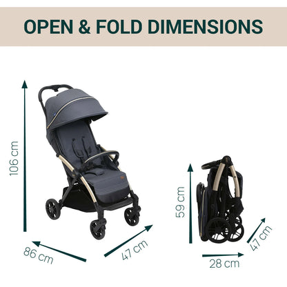 Goody XPlus Dark Shadow Stroller