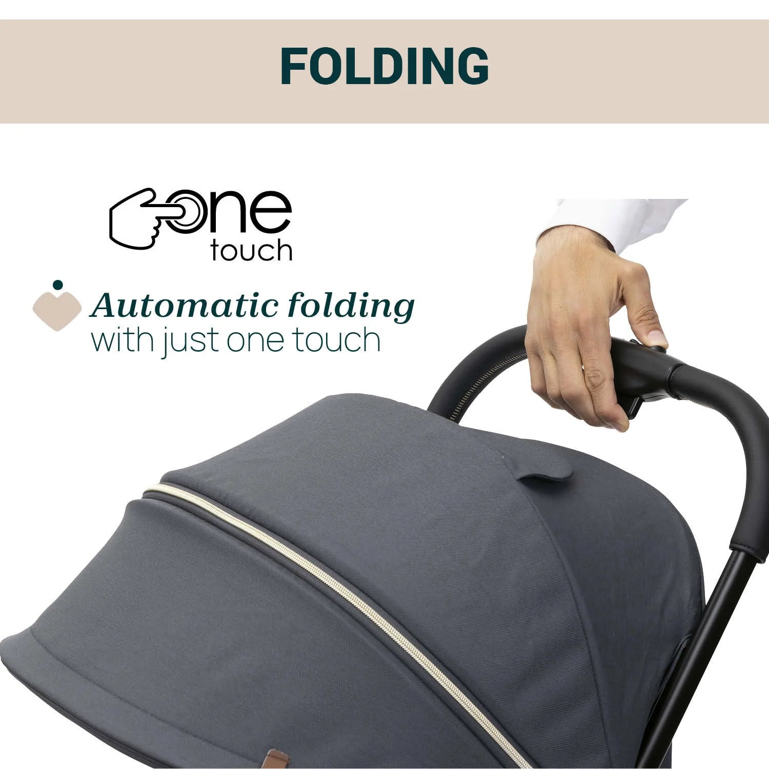 Goody XPlus Dark Shadow Stroller