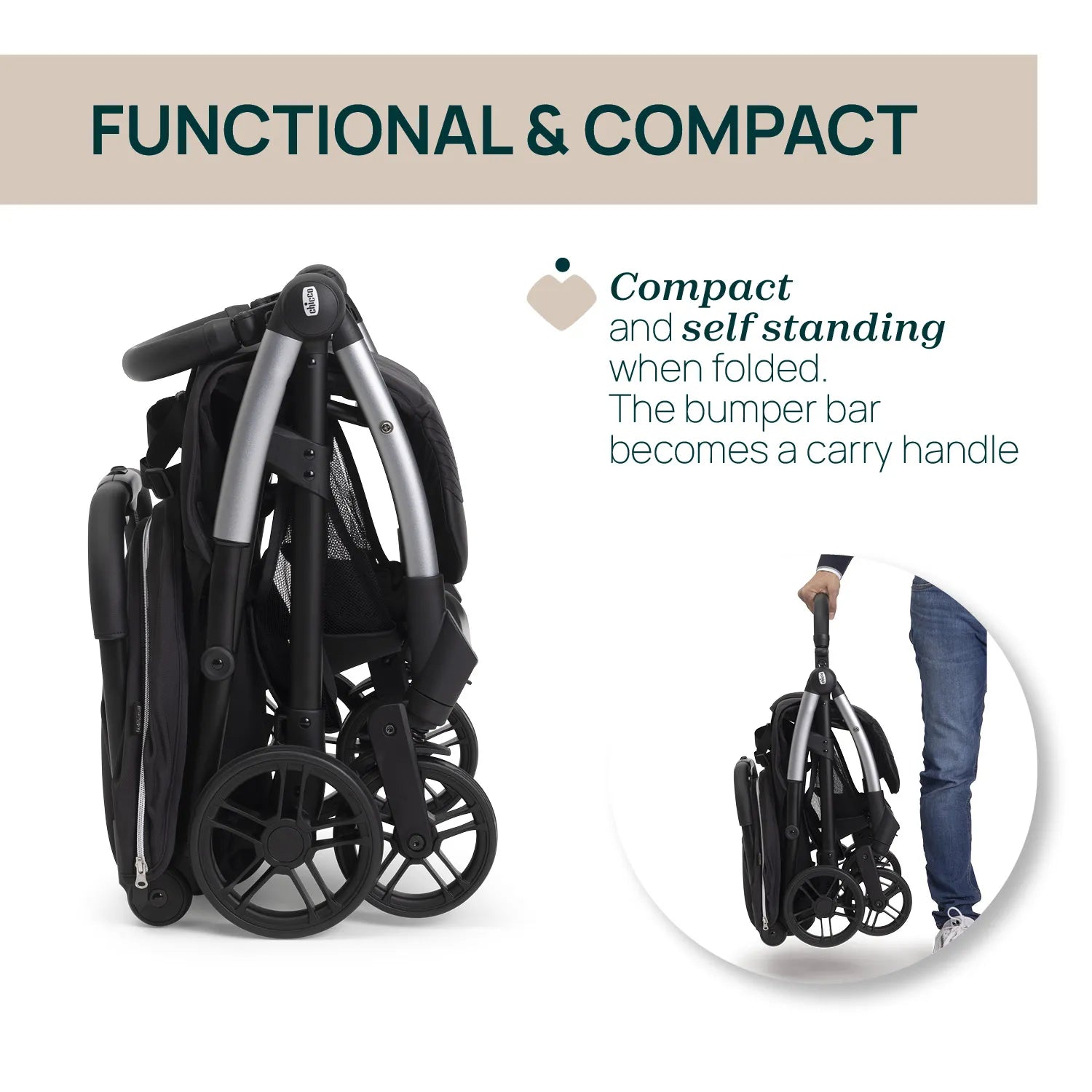 Goody XPlus Ebony Stroller
