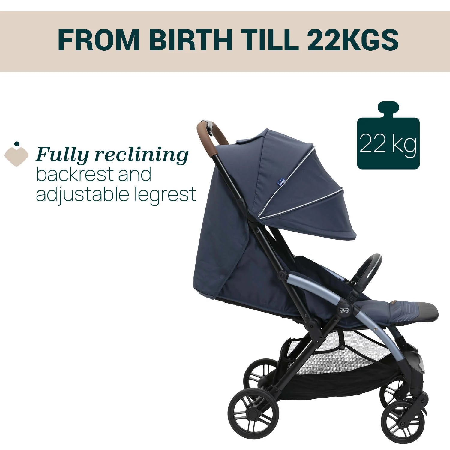 Goody XPlus Radiant Blue Stroller