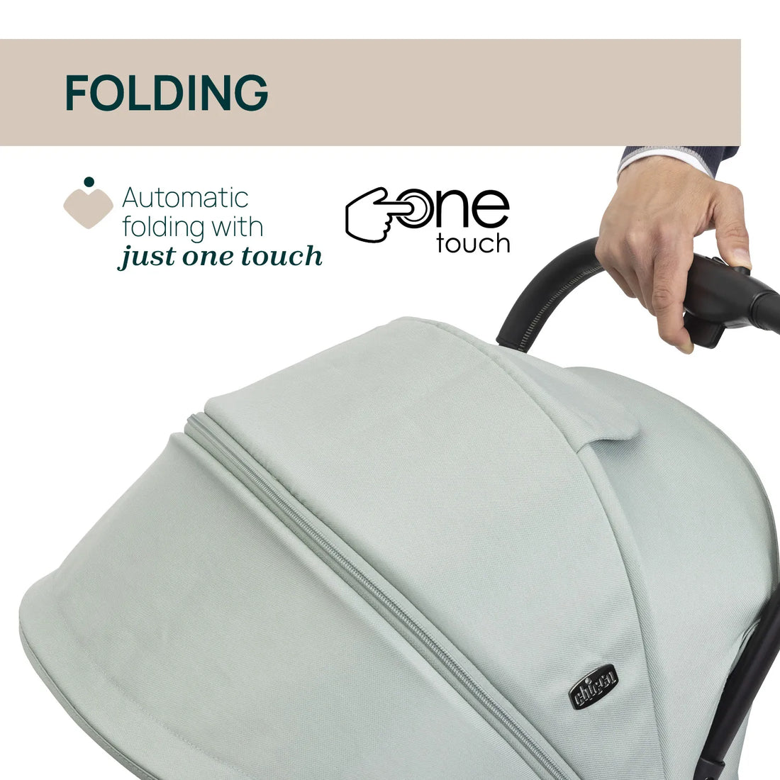 Goody XPlus Sage Green Stroller