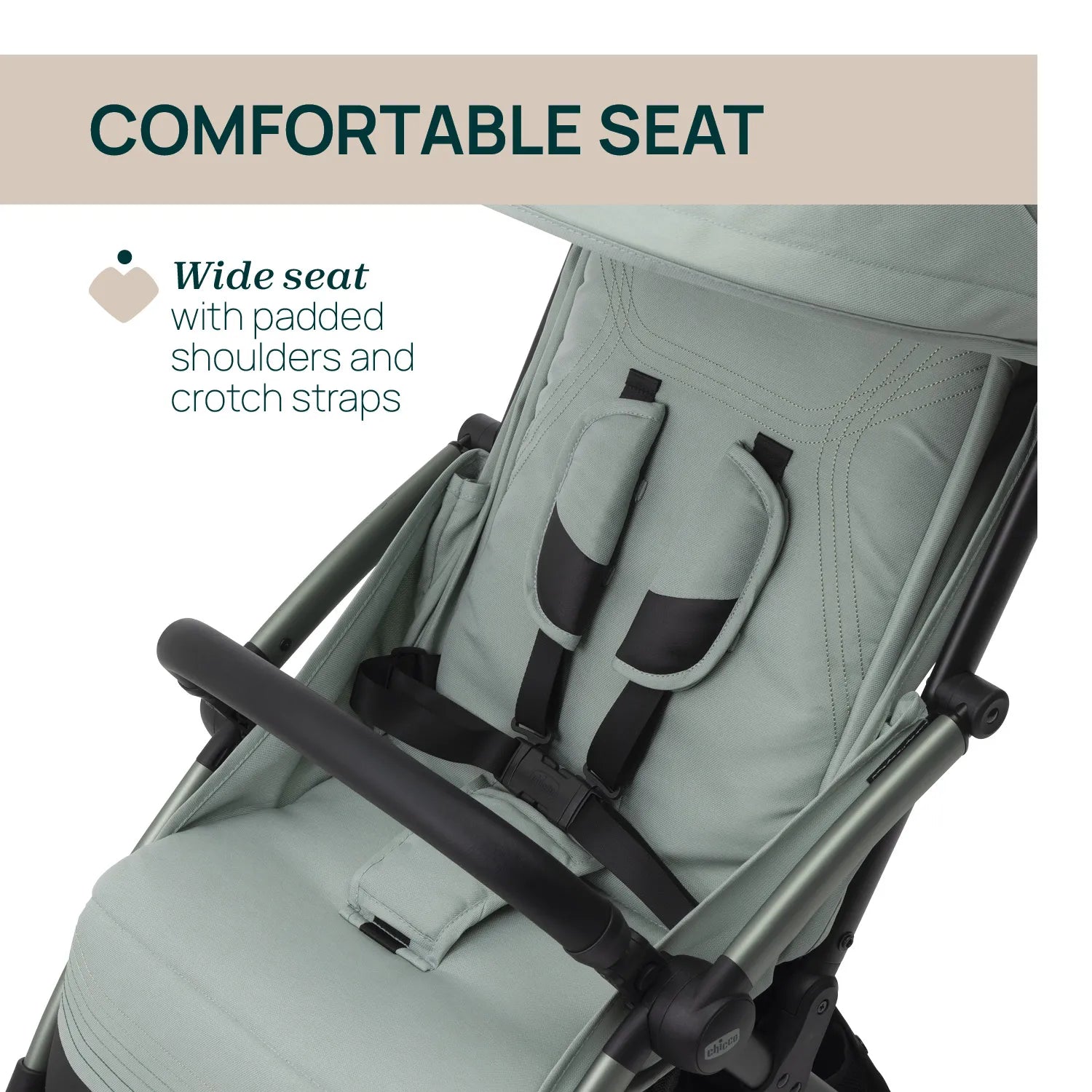 Goody XPlus Sage Green Stroller