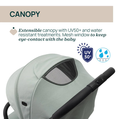 Goody XPlus Sage Green Stroller