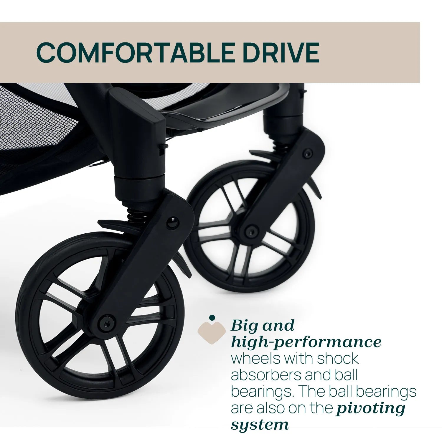 Goody XPlus Sage Green Stroller