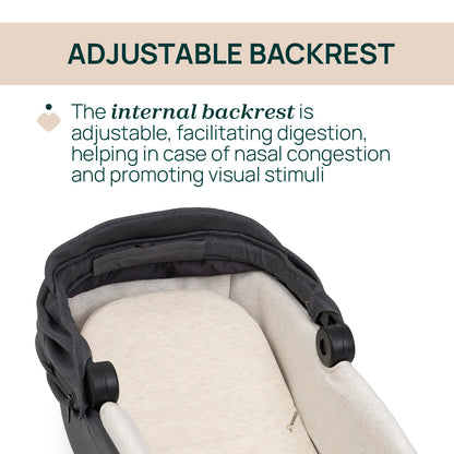 Gran Comfort Carrycot Black Satin